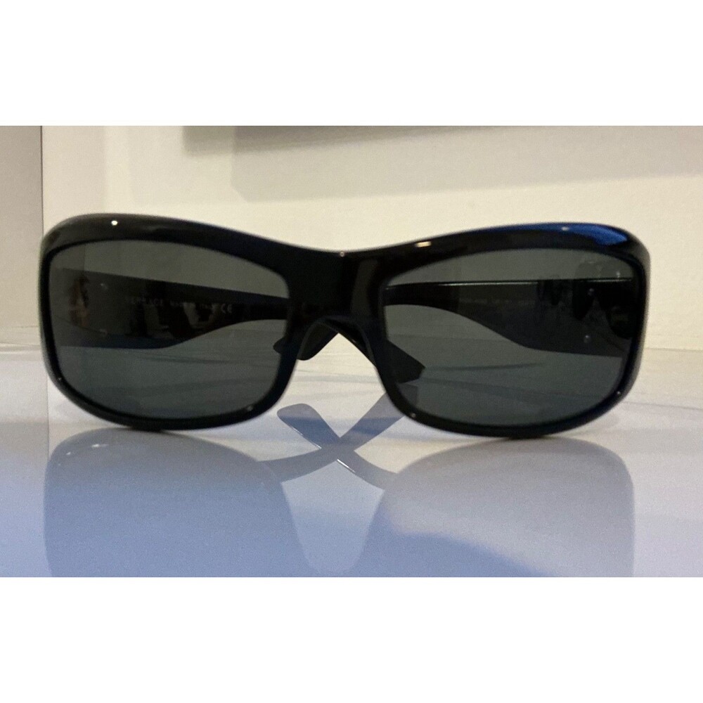 Vintage Versace MOD 4093  Black GB1/87 Sunglasses 62017 120 3N Made in Italy